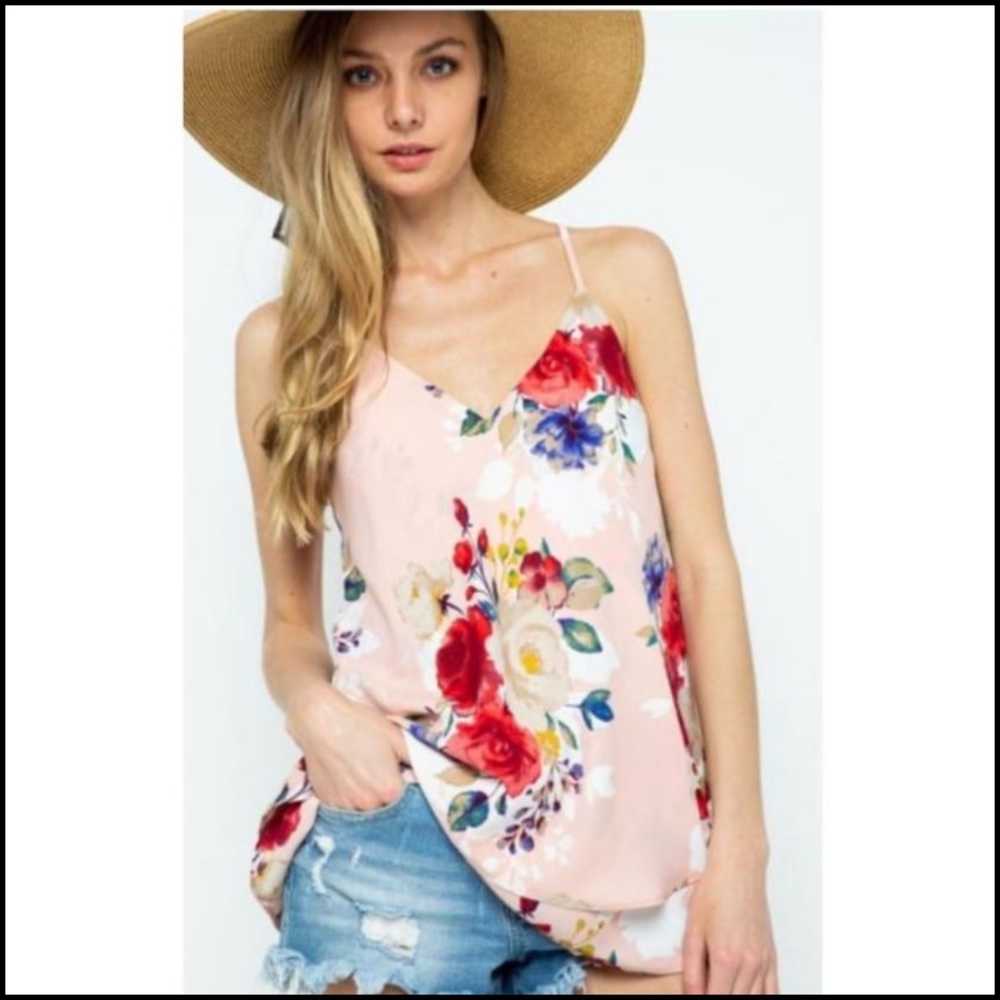 Floral cami